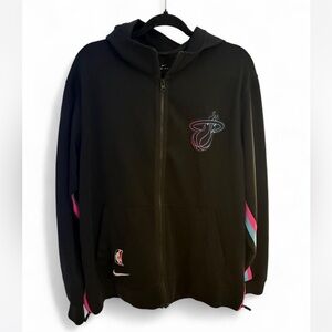 Nike Miami Heat 2020/21 City Edition Showtime Full-Zip Hoodie